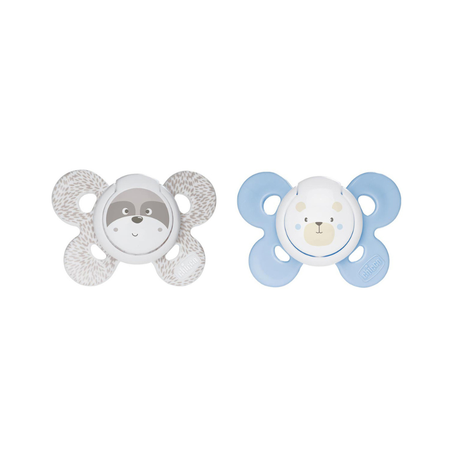 Pacifier Physio Comfort Boy Silicone Pacifier 0-6m x2