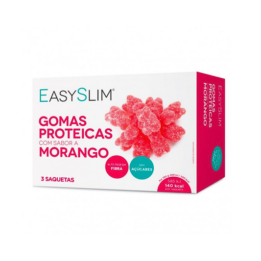 Easyslim Gomas Proteicas Morango Saquetas x3