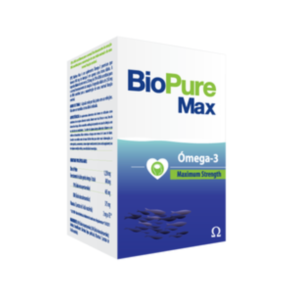 BioPure Max Ómega-3 Cápsulas x30 – FarmatoGo