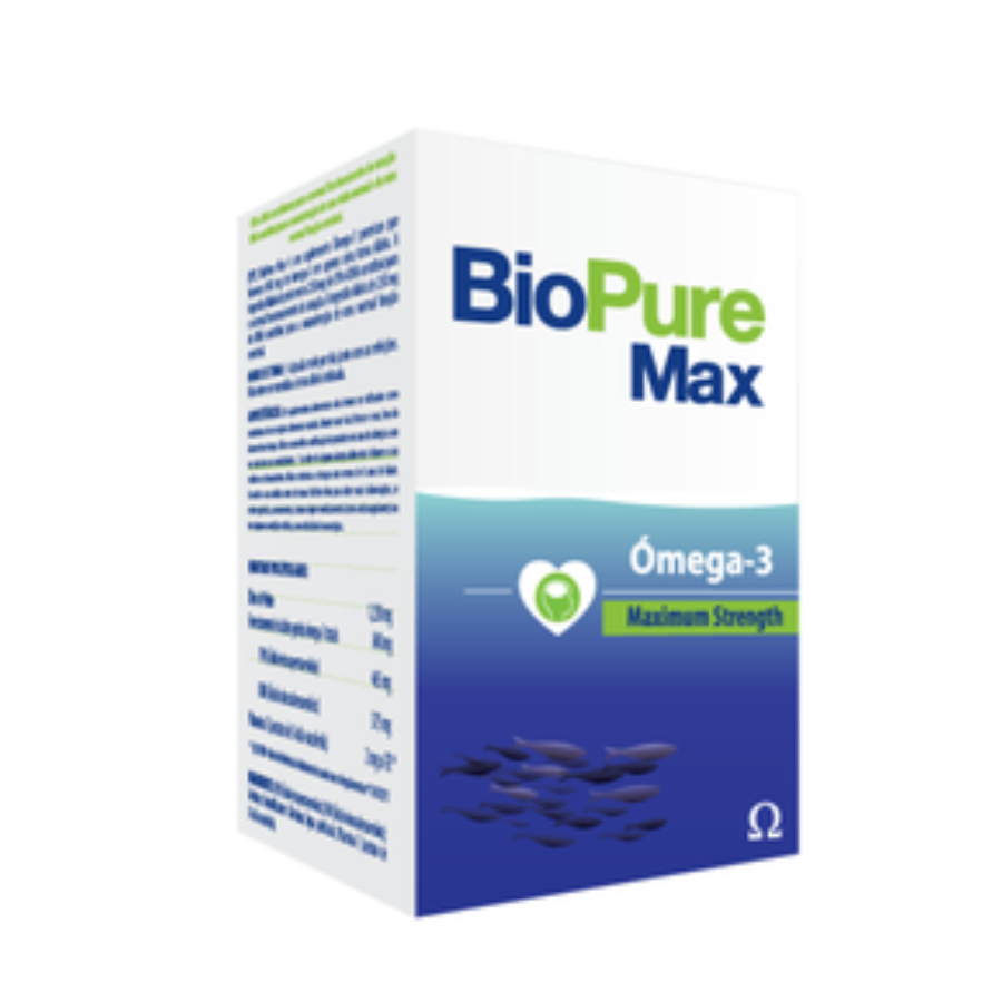 BioPure Max Ómega-3 Cápsulas x30