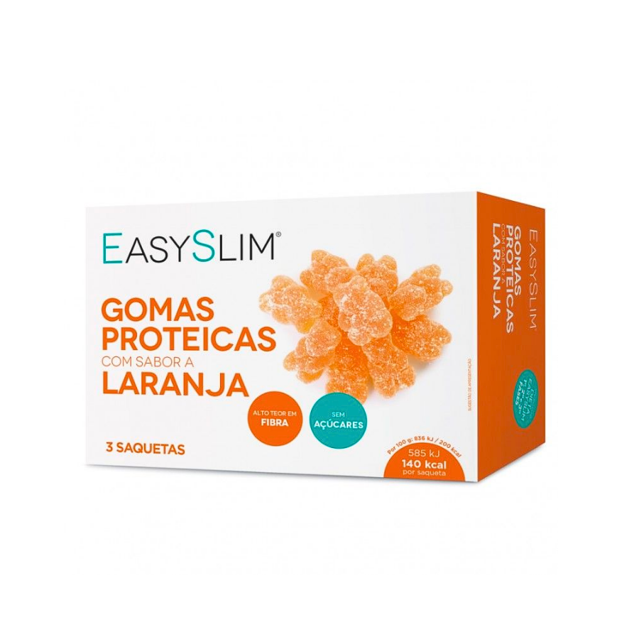 Easyslim gominolas proteicas de naranja bolsitas x3
