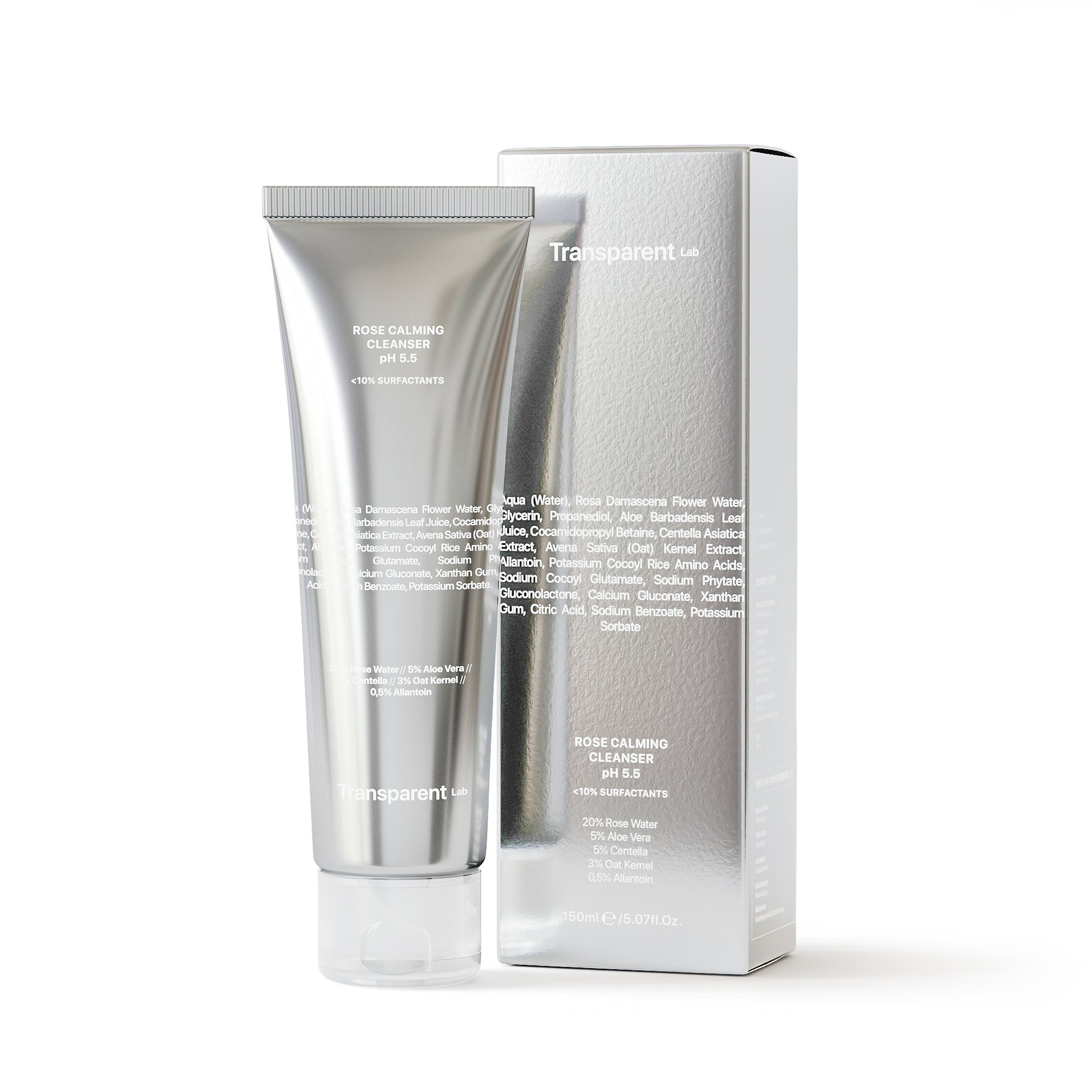 Transparent Lab Rose Calming Cleanser 150ml – FarmatoGo