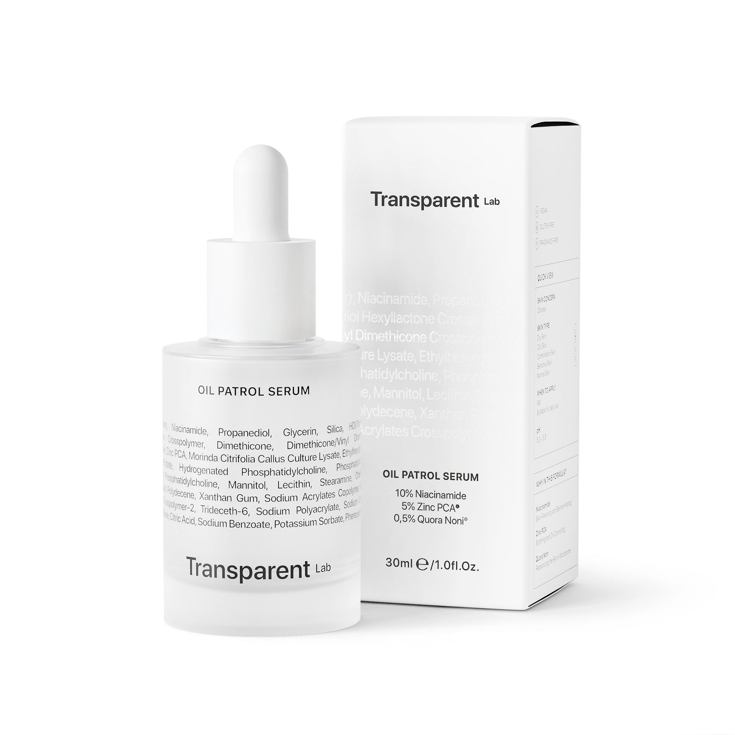 Transparent Lab Oil Patrol Serum 30ml