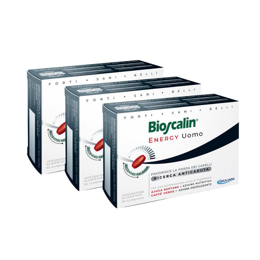 Bioscalin Energy Homem Anti-Queda Comprimidos 3x30