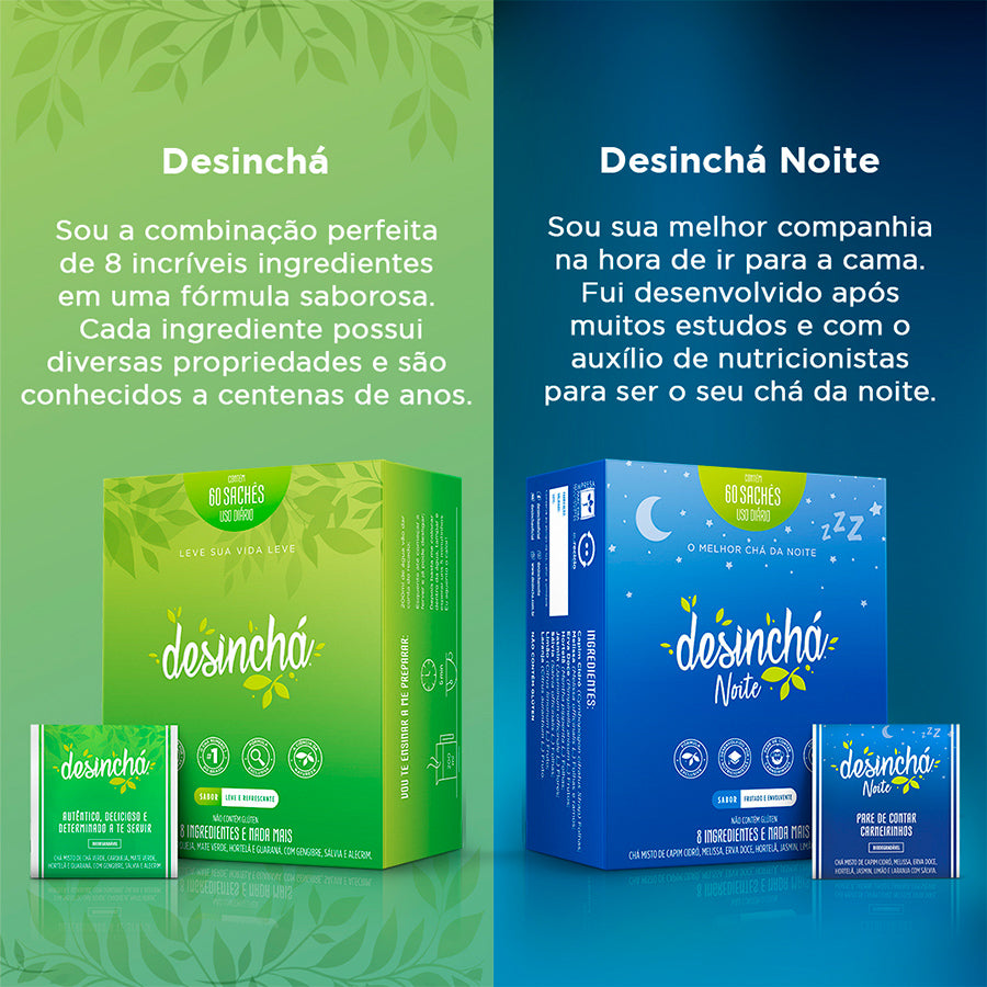 Desinchá Day and Night Sachets 2x30